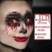 Ultimate Halloween Makeup Kit - Special Effects Zombie Makeup Fake Blood Gel Scar Wax Spatula Stickers & Sponges for Vampire Cosplay - Buy Online on GoSupps.com