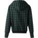 Women's Large Pouch Hoodie Long Sleeve Pet Carrier Sweatshirt Green Plaid Flannel Shirt - Buy Online on GoSupps.com