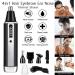 USB Rechargeable Ear and Nose Hair Trimmer - Waterproof Professional Dual Edge Blades for Men & Women - Buy Online on GoSupps.com