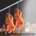 Stainless Steel H-Shape Incense Hooks - 12 Pieces 21cm Silver - Ideal for Hanging Smoked Fish Meat & Sausage - Buy Online on GoSupps.com