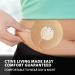 Universal Adhesive Patches for CGM & Insulin Pumps - Waterproof Breathable Skin-Friendly - 20 Pack with 0.8-Inch Hole - Long Lasting & Pre-Cut Adhesive Tape - Buy Online on GoSupps.com