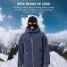 Nitaiun 2-Piece 3-Hole Full Face Cover Ski Mask - Breathable Windproof Storm Hood for Men & Women - Motorcycle & Bike Gear - Black - Buy Online on GoSupps.com