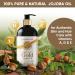 Organic Jojoba Oil 16 oz - 100% Pure & Natural Jojoba Massage Oil for Hair Skin Body & Face - Natural Cold Pressed Unrefined - Hexane Free Massage Oil for Massage Therapy & Date Night 16 Fl Oz (Pack of 1) Gold Jojoba Oil - Buy Online on GoSupps.com