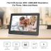 7 Inch Black Digital Photo Frame with IPS Screen - 1080P Video, Music, Auto Rotation, Remote Control, Calendar & Time Display - 1280x800 Resolution - Perfect for Slide Shows - Buy Online on GoSupps.com