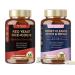 Totaria Red Yeast Rice 2 000mg with CoQ10 Supplement + Kidney & Liver Cleanse Detox & Repair Capsules