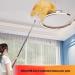 FCSHFC Woolen Duster with Extension Pole Flexible Head Bendable Dusters for Cleaning Washable Reusable Feather Duster for Office Home and Car Etc Brown - Buy Online on GoSupps.com