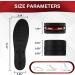 ERGOfoot Adjustable Height Increase Insoles for Men - 4 Layer Shoe Lifts, Cushioned Heel Inserts - Up to 3.54 Inch Taller - Size 8-12 - Buy Online on GoSupps.com