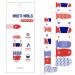 Cruise Nail Strips - Fingernail Polish Strips Fun Nautical Themed Decorations for Finger Nails