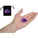 Large Deep Amethyst Raw Crystals 1.25-2.0 | Natural Healing Stones for Tumbling, Cabbing, Decoration - Wicca & Reiki - Buy Online on GoSupps.com