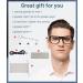 AEZUNI Extra Large Reading Glasses 1.5x - Oversized Square Readers for Men | Multiple Powers Available (Black - Buy Online on GoSupps.com