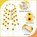 Sunflower Hair Accessories Sunflower Headband Floral Hippie Accessories Flower Wreath Hair for Carnival Wedding - Buy Online on GoSupps.com