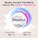 Effective Nature Inositol Powder 180g - Supports PCO Syndrome & Cyclical Disorders - Myo-Inositol & D-Chiro-Inositol - 90 Days Supply - Buy Online on GoSupps.com