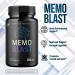 Memo Blast Capsules Official MemoBlast Supplement Pills with All Natural Ingredients Advanced Memo Blast Optimal Brain Health & Wellness Support with Premium Vitamins for Women & Men (60 Capsules) - Buy Online on GoSupps.com