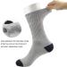 Designer Non-Binding X-Wide Diabetic Socks, Full Cushion, Grey XL (13-15) - 4 Pairs - Buy Online on GoSupps.com