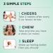 H-PROOF Chewable Vitamin Tablets for Alcohol Metabolism & Liver Health - 40 Lemonade Flavored Tablets - Buy Online on GoSupps.com
