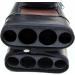 Iszy Billiards Pool Cue Case - 2x2 Portable Carrying Bag with Adjustable Strap, Small and Large Pockets - Brown/Black Cue Stick Holder - Buy Online on GoSupps.com