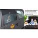 Hyber&Cara Baby on Board Sign - Magnetic Reflective Waterproof Car Stickers (2 Pack) | Safe & Stylish Baby in Car Safety Sign - Buy Online on GoSupps.com