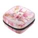 Period Bag Sanitary Napkin Storage Bag Feather Pink Flower Tampon Holder for Purse S15t7fs8ibl