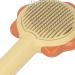 Portable Cat Brush for Dogs - Comfortable Handle Safe & Rounded Protection Points (Yellow) - Buy Online on GoSupps.com
