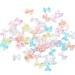 Misright 50Pcs 3D Mini Resin Charms Nails Art Decorations Colorful Bear DIY Jewelry Scrapbooking Craft Keychain Making