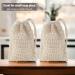 5-Piece Soap Bags Set | Exfoliating Mesh Pouches for Bar Soap | Sisal Soap Saver & Loofah Holder for Shower - Buy Online on GoSupps.com