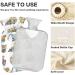 Naanle Watercolor Truck Heat Bottle with Cover | 1L Hot Water Bottle for Pain Relief & Cold Therapy | Perfect for Hand & Feet | Transparent Design - Buy Online on GoSupps.com