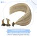 Youngsee Nano Ring Extensions - Real Hair Blonde Extensions 55cm | Nano Beads Gold Blonde Hair Extensions | 50g #16/25 & #P16/22 - Buy Online on GoSupps.com
