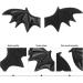 Uonlytech 10Pairs Halloween Bat Hair Clips Devil Wing Hair Barrettes Bat Wings Hair Barrettes for Halloween Parties - Buy Online on GoSupps.com