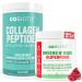 GOBIOTIX Super Greens & Collagen Bundle - Vitality Boost with Organic Spirulina & Hair-Skin-Nails Support - 30 Servings Each
