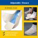 Diabetic Walking Shoes for Elderly Women | Extended Widths | Lightweight Sneakers | Dark Grey | Size Men 7.5/Women 9 - Buy Online on GoSupps.com