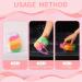 3 Pcs Exfoliating Bath Sponges - Soft Loofah Shower Sponge Set for Body Wash - Vivid Colors Bath Accessories - Buy Online on GoSupps.com