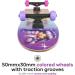 Rainbow High 31 Skateboard - 9-Ply Maple Deck for Cruising, Carving, Tricks & Downhill - Buy Online on GoSupps.com