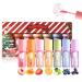 Color Changing Lip Balm 7Pcs Lipstick Kit Christmas Gifts for Women Stocking Stuffers Small Holiday Gifts for Friends Family Coworkers Party Favors