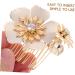 Angoily Hair Comb Clips 1 Pair Hair Piece Bride Rhinestones Hair Comb Clip - Buy Online on GoSupps.com