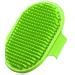Pet Dog Grooming Brush - Dog Bath Brush - Cat Grooming Brush - Dog Washing Brush - Rubber Dog Brush - Dog Hair Brush - Dog Shedding Brush - Pet Shampoo Brush-Massage Rubber Comb with Adjustable Ring (green)