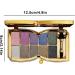 10 Colors Glitter Eyeshadow Pallet Shimmer Colorful Eyeshadow Palette Makeup Diamond Bright Makeup Shimmery Highly Pigmented Waterproof Long-lasting Sweatproof Practice Make Up - Buy Online on GoSupps.com