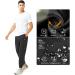 NORTHYARD Men's Lightweight Running Joggers - Quick Dry Sweatpants with Zip Pockets, Tapered Fit - Black, Large - Buy Online on GoSupps.com
