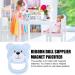 Shop Cute Bear-Shaped Magnetic Pacifier for Reborn Babies - Luckxing Blue | International Shipping Available - Buy Online on GoSupps.com