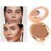 Oulac satin matt bronzer face makeup with mirror highly pigmented bronzing powing bronzing blush dual purep sun kissster natural look vegan & cruelty-free BS03 BS03 MOCHA 8.5 g (1 Pack)