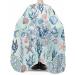 Ocean Coral Barber Cape - Adjustable Hair Cutting Cape for All Ages | Stylish Summer Blue Watercolor Design | 55x63 Inch Hairdressing Accessory - Buy Online on GoSupps.com