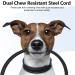 Adjustable Pet Heating Pad - Electric Dog Cat Thermal Mat with Timer & Waterproof Design - 18in x 18in Grey - Includes Anti-Chew Cord & Bonus Cover - Buy Online on GoSupps.com