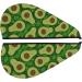Big Colorful Avocados Microfiber Hair Towel Soft Super Absorbent Quick Dry Wrap for Long Curly & Thick Hair | Perfect for Women - Buy Online on GoSupps.com