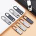 Buy Dalaetus 20-Piece Zipper Replacement Set - Removable Metal Rice Closures for Jackets Suitcases Clothes Shoes (Black & Silver) - International Shipping Available - Buy Online on GoSupps.com
