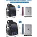 22L Heavy Duty Mesh Backpack for Adults - Black See-Through Bookbag for School, Beach, and Sports - Buy Online on GoSupps.com