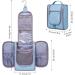 Women's Sky Blue Travel Hanging Toiletry Organizer (Medium) - Buy Online on GoSupps.com