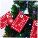 12pcs Card Envelope Christmas Tree Decoration Christmas Envelopes Pendant Accessories Party Bag - Buy Online on GoSupps.com