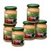 Biozentral Brot spread Mediterranean |6 x 125 g Bio |vegan gluten- & lactose-free |Aromatic creamy |Spread based on sunflower seeds |Delicious on bread or to refine dishes