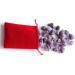 MAIBAOTA Large Amethyst Crystals Bulk Raw Stones Wholesale - Healing Crystal Rocks for Tumbling, Cabbing, Fountain Decor - Natural Gemstone for Reiki, Wicca & Polishing | 0.8-1.2 Purple-amethyst Stone - Buy Online on GoSupps.com