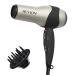 Revlon Turbo Hair Dryer | 1875 Watts of Maximum Shine, Fast Dry (Silver) Grey