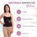GABRIALLA 9 Abdominal Binder for Women | Postpartum Belly Band & C-Section Recovery | XXL Black | Made in USA - Buy Online on GoSupps.com